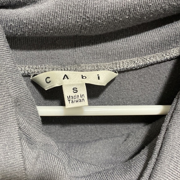 𝅺cabi Cowl Neck Tunic Dress Gray Style 127 Size Small - Picture 2 of 7